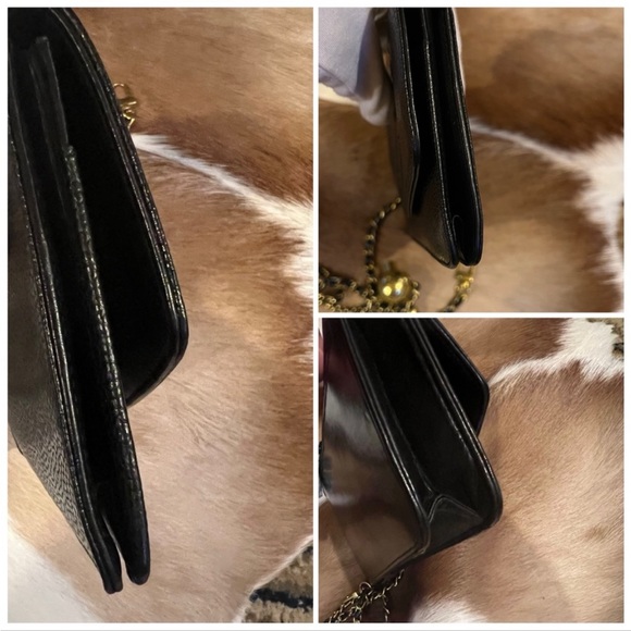 🚫SOLD🚫CHANNEL CLUTCH 3Way💥BE ON TREND BUT NOT BROKE💥Big Savings💰EUC GORG💥 - Picture 12 of 16